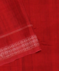 Red coffee Brown Cotton Handloom Sambalpuri Saree