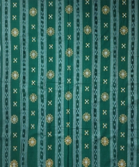 Green yellow colour handwoven cotton Suit Piece