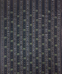Black olive colour handwoven cotton Suit Piece