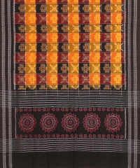 Multi colour handloom dupatta