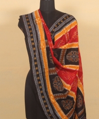 Multi colour handloom dupatta