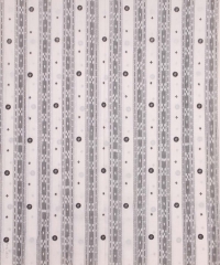 White black colour handwoven cotton Suit Piece