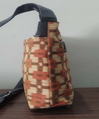 PEACH HANDMADE SAMBALPURI SLING BAG