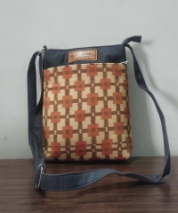 PEACH HANDMADE SAMBALPURI SLING BAG