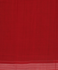 Coffee red handloom cotton saree