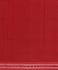 Olive red handloom cotton saree