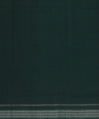 Maroon green handloom cotton saree