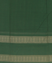 Black green handloom cotton saree