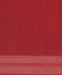 COFFEE RED HADLOOM COTTON SAREE