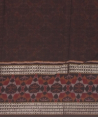 Multi colour handloom cotton saree