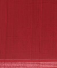Coffee red handloom cotton saree