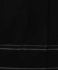 Red black handloom cotton saree