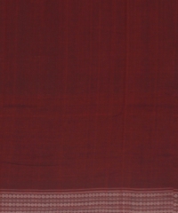 Green maroon handloom cotton saree