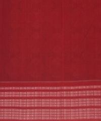 Teal blue red handloom cotton saree