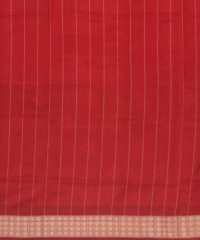 Red maroon handloom silk saree