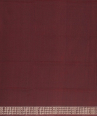 SKY MAROON HANDLOOM SILK SAREE